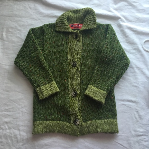 West End Other - 100% wool Irish cardigan EUC
